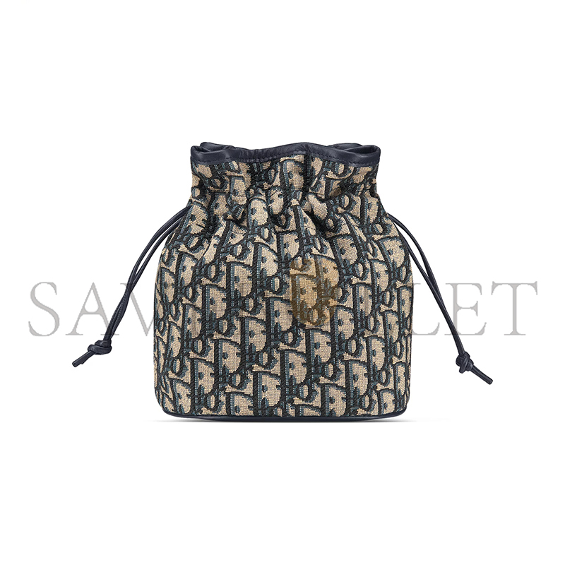 D*or 30 montaigne mini bucket bag with drawstring s2374utzq_m928 (18.5*16*13cm)